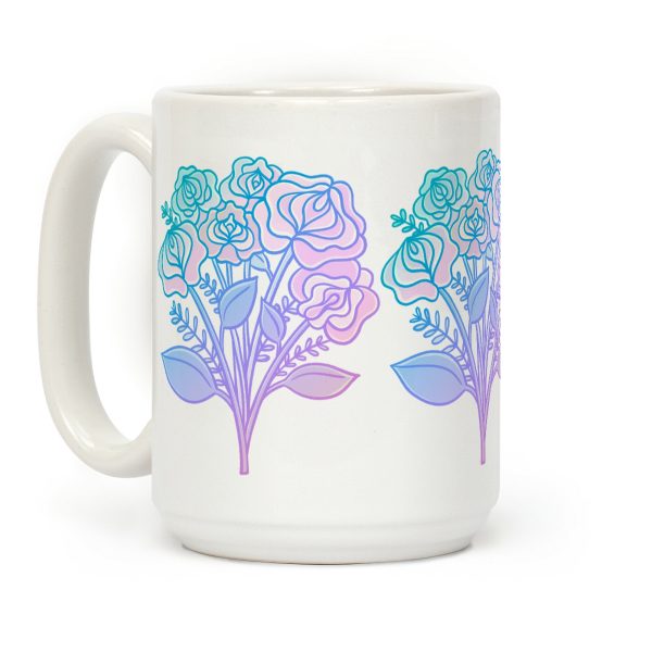 Pastel Vulva Bouquet Coffee Mug Pastel Vulva Bouquet Coffee Mug