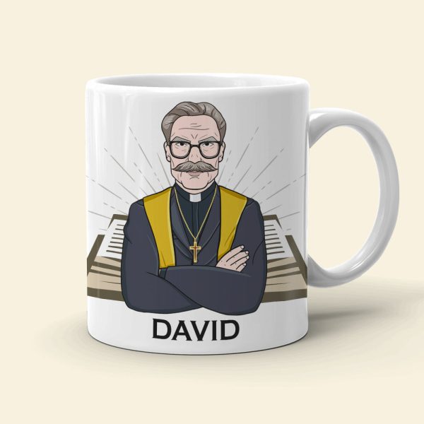 Pastor Be Careful Or You'll End Up With My Sermon Personalized Mug Pastor Be Careful Or You'll End Up With My Sermon Personalized Mug
