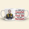 Pastor Be Careful Or You'll End Up With My Sermon Personalized Mug Pastor Be Careful Or You'll End Up With My Sermon Personalized Mug