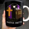 Pastor, Cross, Glasses and Holy Bible - Personalized Custom Coffee Mug - FTH054_MG Pastor, Cross, Glasses and Holy Bible - Personalized Custom Coffee Mug - FTH054_MG