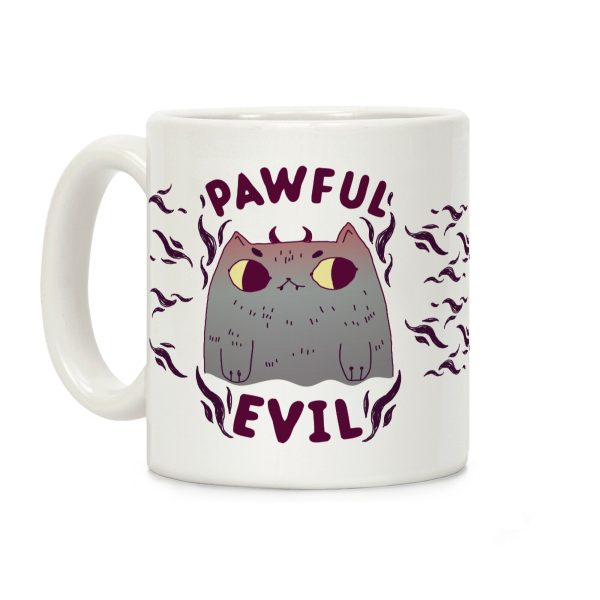 Pawful Evil Coffee Mug Pawful Evil Coffee Mug