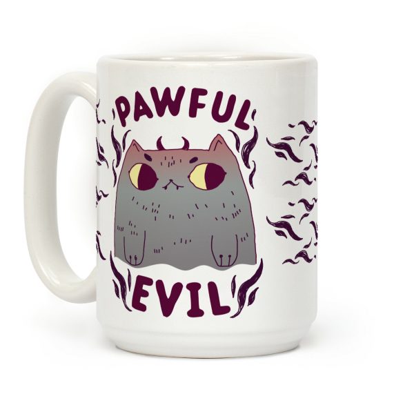 Pawful Evil Coffee Mug Pawful Evil Coffee Mug