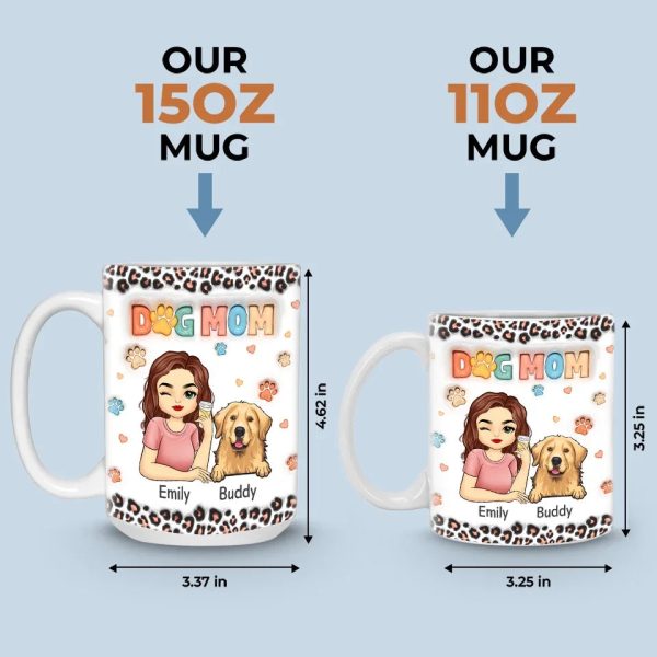 Paws And Joy Make Christmas Bright - Dog & Cat Personalized Custom 3D Inflated Effect Printed Mug - Christmas Gift For Pet Owners, Pet Lovers Paws And Joy Make Christmas Bright - Dog & Cat Personalized Custom 3D Inflated Effect Printed Mug - Christmas Gift For Pet Owners, Pet Lovers