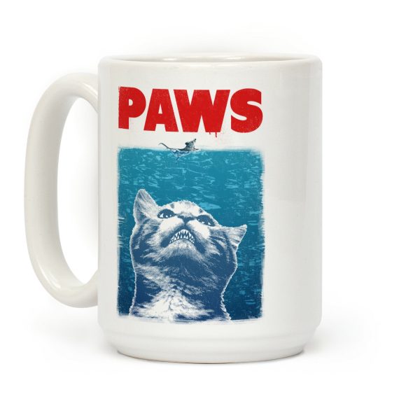 PAWS (JAWS Parody) Coffee Mug PAWS (JAWS Parody) Coffee Mug