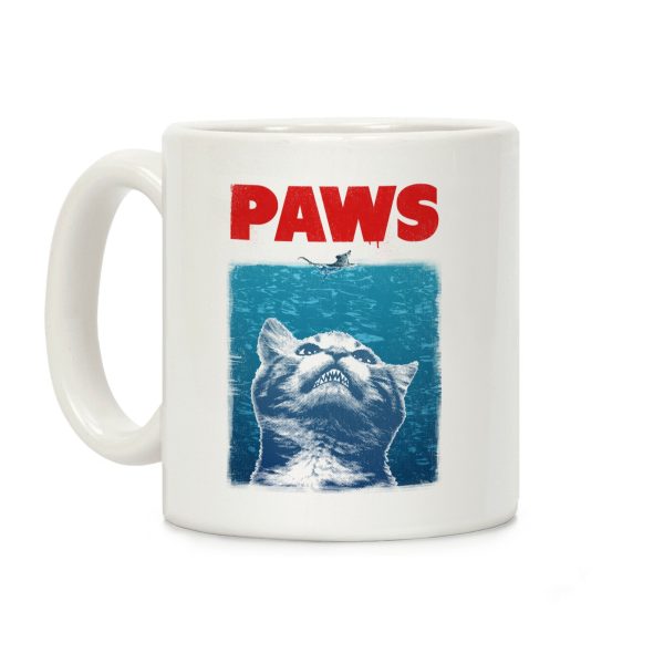 PAWS (JAWS Parody) Coffee Mug PAWS (JAWS Parody) Coffee Mug