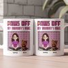 Paws Off ! My Daddy's Mug - Personalized Mug Paws Off ! My Daddy's Mug - Personalized Mug
