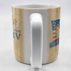 Peace Be With All Of You, American Flag And Papal Symbolism - Personalized Custom Coffee Mug - FTH092_MG