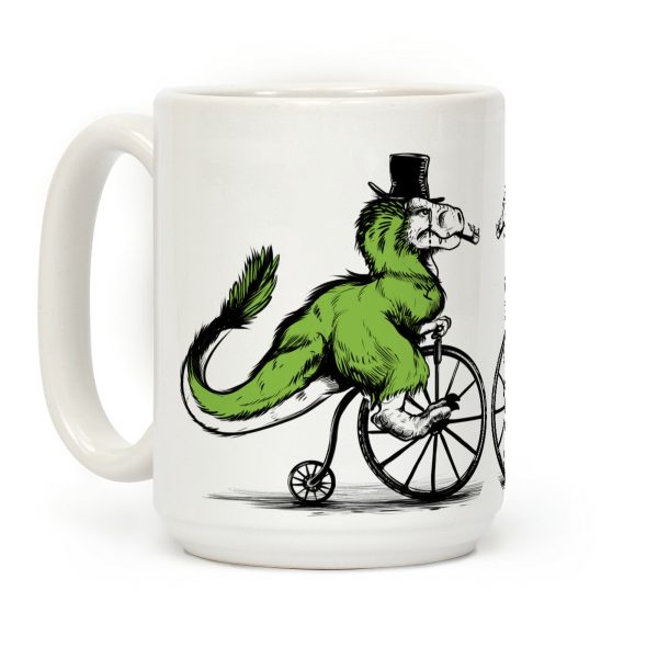 Penny Farthing T-Rex Coffee Mug Penny Farthing T-Rex Coffee Mug