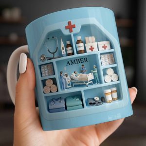 Perfect Gift for Healthcare Professionals - Personalized Custom Coffee Mug - DOC071_MG