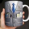 Perfect Gift For The Professional With Business Suit Design - Personalized Custom Coffee Mug - JBS098_MG Perfect Gift For The Professional With Business Suit Design - Personalized Custom Coffee Mug - JBS098_MG
