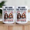 Perfect Mom And Daughter - Personalized Mug Perfect Mom And Daughter - Personalized Mug