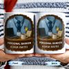 Personal Banker Coffee Mug With Shirt And Tie - Personalized Custom Coffee Mug - OFW014_MG