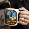 Personal Banker Coffee Mug With Shirt And Tie - Personalized Custom Coffee Mug - OFW014_MG