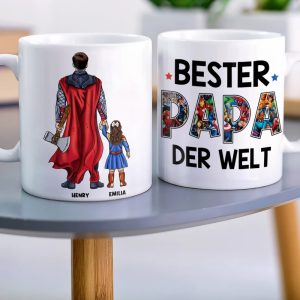 Personalisierte Tasse Bester Papa Der Welt Vatertagsgeschenke-011qhqn041223tm-tasse2
