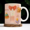 Personalize This Lovely Babysitter Coffee Mug With Your Name, Teddy Bear, Pacifier, Baby Rings, And Bow Tie - Personalized Custom Coffee Mug - FAM323_MG Personalize This Lovely Babysitter Coffee Mug With Your Name, Teddy Bear, Pacifier, Baby Rings, And Bow Tie - Personalized Custom Coffee Mug - FAM323_MG
