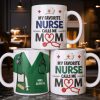 Personalize with Classic Nurse Themes, Stethoscope and Uniform - Personalized Custom Coffee Mug - MOM134_MG
