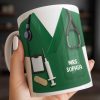 Personalize with Classic Nurse Themes, Stethoscope and Uniform - Personalized Custom Coffee Mug - MOM134_MG