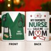 Personalize with Classic Nurse Themes, Stethoscope and Uniform - Personalized Custom Coffee Mug - MOM134_MG