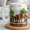 Personalize With Your Name, Plants And Gardening Tools - Personalized Custom Coffee Mug - GAR033_MG Personalize With Your Name, Plants And Gardening Tools - Personalized Custom Coffee Mug - GAR033_MG