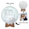 Personalized 3D Moon Photo Night Light Personalized 3D Moon Photo Night Light