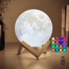 Personalized 3D Moon Photo Night Light Personalized 3D Moon Photo Night Light