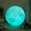 Personalized 3D Moon Photo Night Light Personalized 3D Moon Photo Night Light