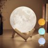 Personalized 3D Moon Photo Night Light Personalized 3D Moon Photo Night Light