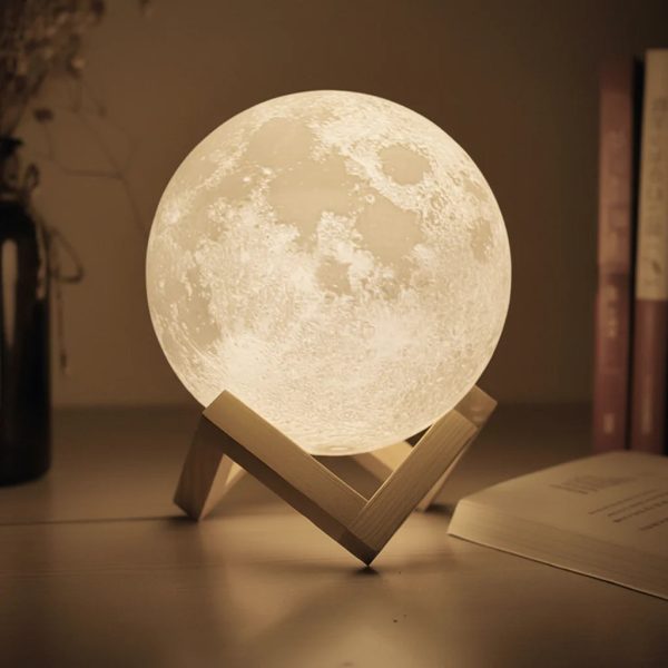 Personalized 3D Moon Photo Night Light Personalized 3D Moon Photo Night Light
