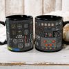 Personalized Aircraft Cockpit Mug, Gift For Airplane Lovers BLM-humix151223