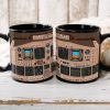Personalized Aircraft Cockpit Mug, Gift For Airplane Lovers BLM-humix151223