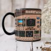 Personalized Aircraft Cockpit Mug, Gift For Airplane Lovers BLM-humix151223