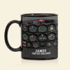Personalized Aircraft Cockpit Mug, Gift For Airplane Lovers BLM-humix151223