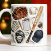 Personalized Baseball Sports Mug With Custom Name - Personalized Custom Coffee Mug - SPORT070_MG Personalized Baseball Sports Mug With Custom Name - Personalized Custom Coffee Mug - SPORT070_MG