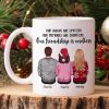 Personalized Best Friends Mug Gift, Personalized Friendship Gift, Soul Sister Christmas Gift for Best Friend, Long Distance Friendship Gift Personalized Best Friends Mug Gift, Personalized Friendship Gift, Soul Sister Christmas Gift for Best Friend, Long Distance Friendship Gift