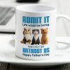 Personalized Cat Dad Mug for Father's Day Gift Personalized Cat Dad Mug for Father's Day Gift