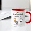Personalized Cat Mum Mug Customizable Cat Design for Your Beloved Feline Family Personalized Cat Mum Mug Customizable Cat Design for Your Beloved Feline Family