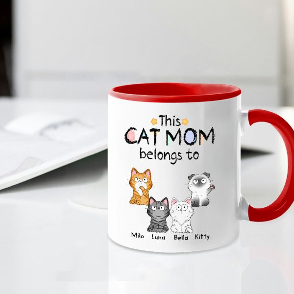 Personalized Cat Mum Mug Customizable Cat Design for Your Beloved Feline Family Personalized Cat Mum Mug Customizable Cat Design for Your Beloved Feline Family