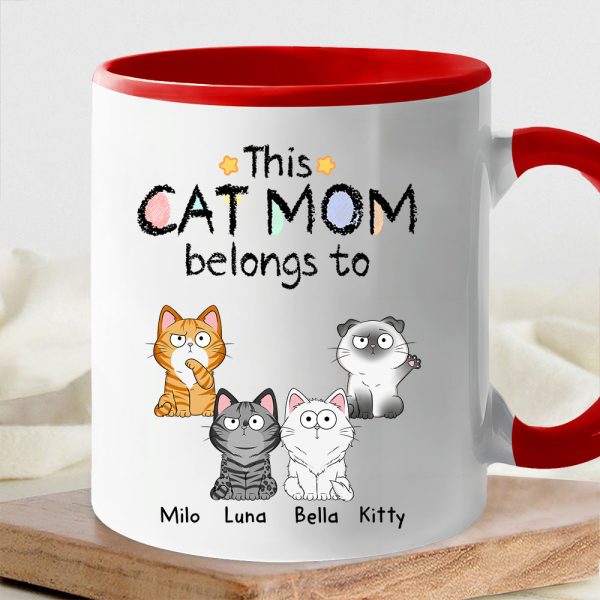 Personalized Cat Mum Mug Customizable Cat Design for Your Beloved Feline Family Personalized Cat Mum Mug Customizable Cat Design for Your Beloved Feline Family