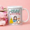 Personalized Ceramic Dog Mom Mug Custom Gift Cup Personalized Ceramic Dog Mom Mug Custom Gift Cup