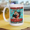 Personalized Ceramic Mug Congrats On Being My Husband Cute Cartoon Couple Hugging Funny Unique Gift For Him Personalized Ceramic Mug Congrats On Being My Husband Cute Cartoon Couple Hugging Funny Unique Gift For Him