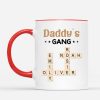Personalized Ceramic Mug for Grandma Custom Design Featuring Her Grandkids' Names Great Gift for Mother's Day