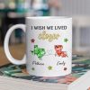 Personalized Ceramic Mug I Wish We Lived Closer Long-Distance Friendship Quote Unique Gift for Best Friend