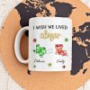 Personalized Ceramic Mug I Wish We Lived Closer Long-Distance Friendship Quote Unique Gift for Best Friend