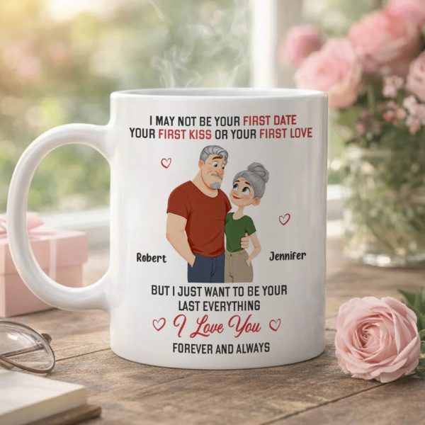 Personalized Ceramic Mug with Cute Cartoon Couple and I Love You Quote - Unique Romantic Gift for Him or Her Personalized Ceramic Mug with Cute Cartoon Couple and I Love You Quote - Unique Romantic Gift for Him or Her