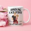 Personalized Ceramic Mug with Cute Couple Illustration for Morning Coffee, Funny Romantic Gift for Couples Personalized Ceramic Mug with Cute Couple Illustration for Morning Coffee, Funny Romantic Gift for Couples