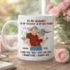 Personalized Ceramic Mug With Cute Couple Illustration, 'I Always Have I Always Will' Romantic Gift For Husband Personalized Ceramic Mug With Cute Couple Illustration, 'I Always Have I Always Will' Romantic Gift For Husband