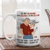 Personalized Ceramic Mug With Cute Couple Illustration, 'I Always Have I Always Will' Romantic Gift For Husband Personalized Ceramic Mug With Cute Couple Illustration, 'I Always Have I Always Will' Romantic Gift For Husband