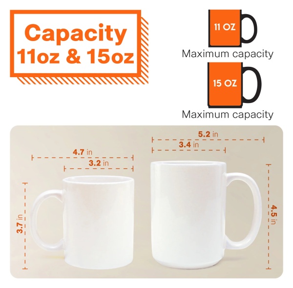 Personalized Ceramic Mug with Funny Bird Chart Design Custom Name Gag Cup, Unique Gift for Wife, Girlfriend or Friends