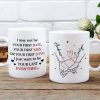 Personalized Ceramic Mug With Holding Hands Heart Quote Cute Couple Gift For Valentine's Day Morning Coffee Personalized Ceramic Mug With Holding Hands Heart Quote Cute Couple Gift For Valentine's Day Morning Coffee