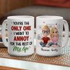 Personalized Ceramic Mug You're The Only One I Want To Annoy Cute Couple Illustration Unique Gift for Partner Personalized Ceramic Mug You're The Only One I Want To Annoy Cute Couple Illustration Unique Gift for Partner